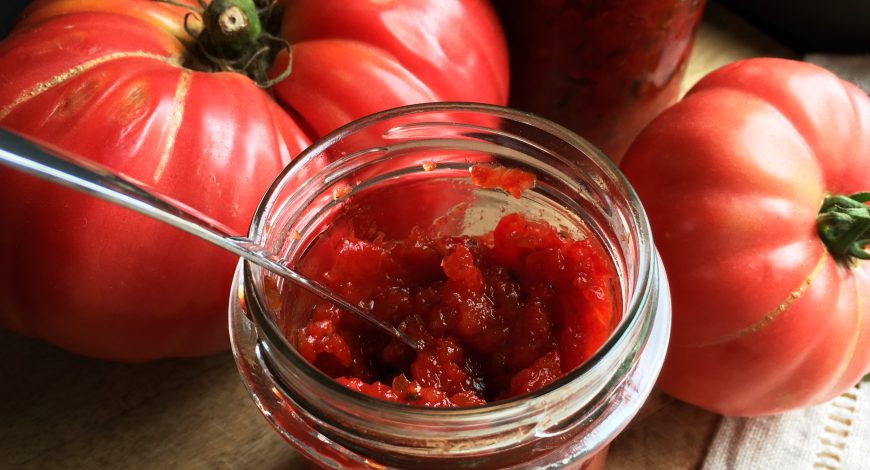 melmelada de tomàquet sense sucre